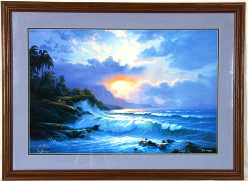 ウィリアム・デシャゾー『ハワイアンサンセット セレモニー』 William DeShazo – Hawaii Fine Art Collectors